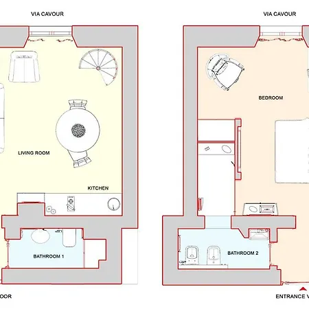 Elegant Vibia 300 Mt From Colosseum * Róma
