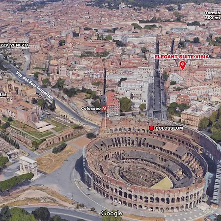 Elegant Vibia 300 Mt From Colosseum Roma