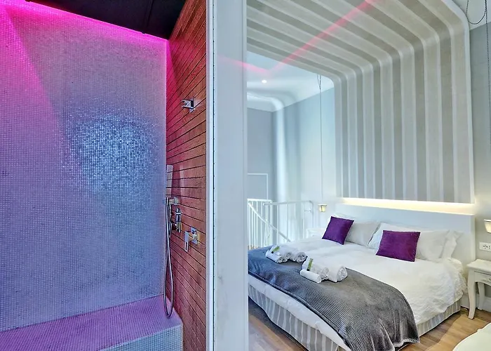 Elegant Vibia 300 Mt From Colosseum 公寓