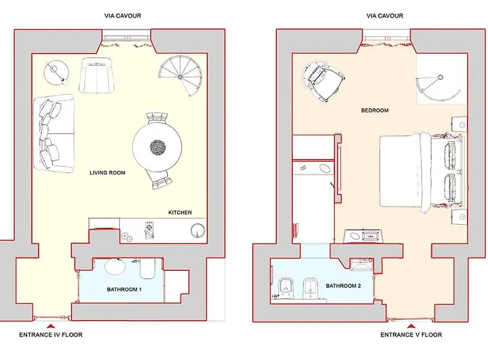 Elegant Vibia 300 Mt From Colosseum * 罗马